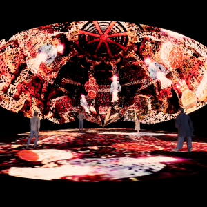 第三展厅 “生命” 第二幕“仪式”空间效果图