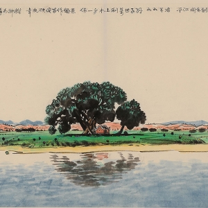 Miluo River Bank (the Big Banyan in Pingjiang)