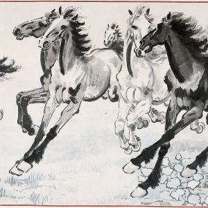 Running Horses