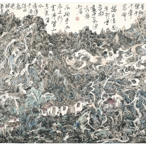  楚乡清风 138cm＊69cm 2011年