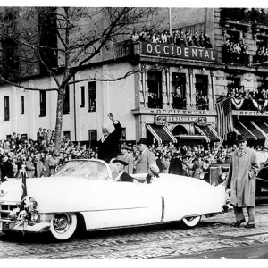 1953 Cadillac with President Eisenhower 