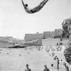 Diver in Dubrovnik