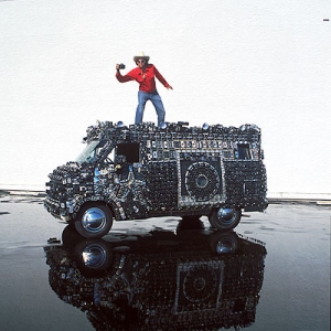 camera van art car (Harrod Blank) 