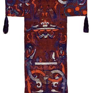 Peinture sous forme de T sur soie de la tombe de Xin Zhui